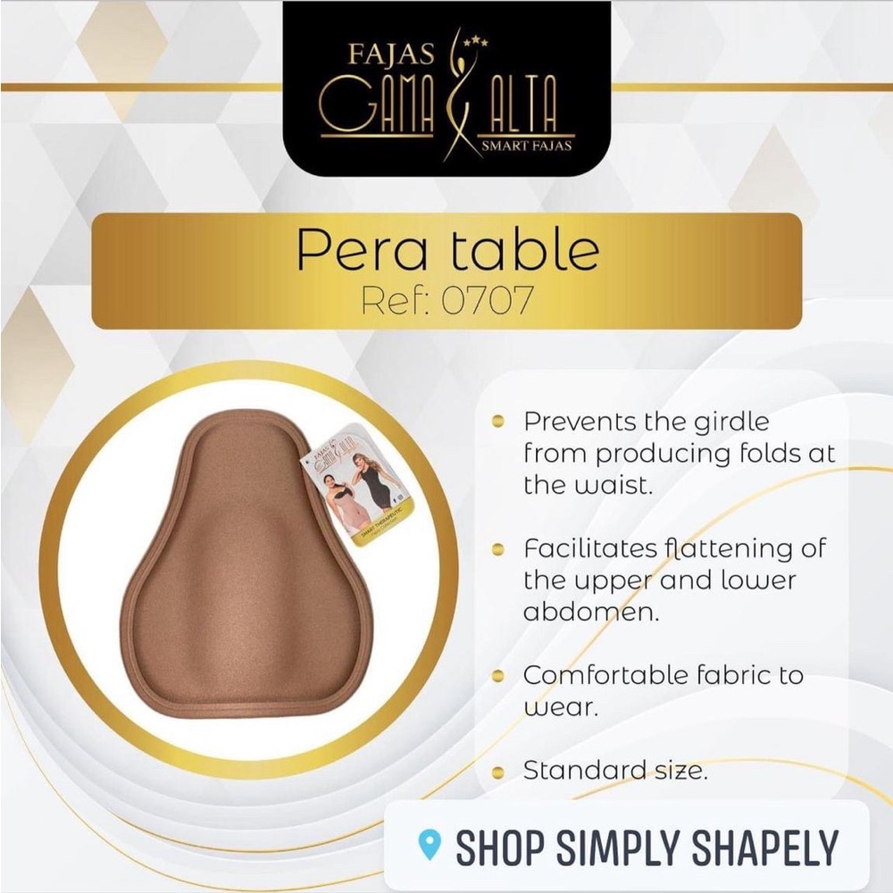 Ref 707 Pear Shaped Board for Post Op